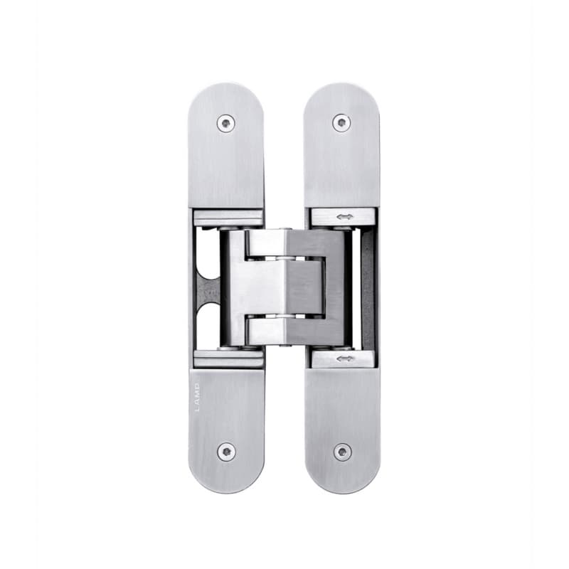 HGS3D 304 Stainless Steel Concealed Hinge, Plain