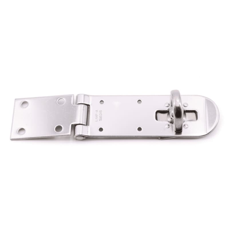 4-1/2" Screw-On Hasp, Electro Polished