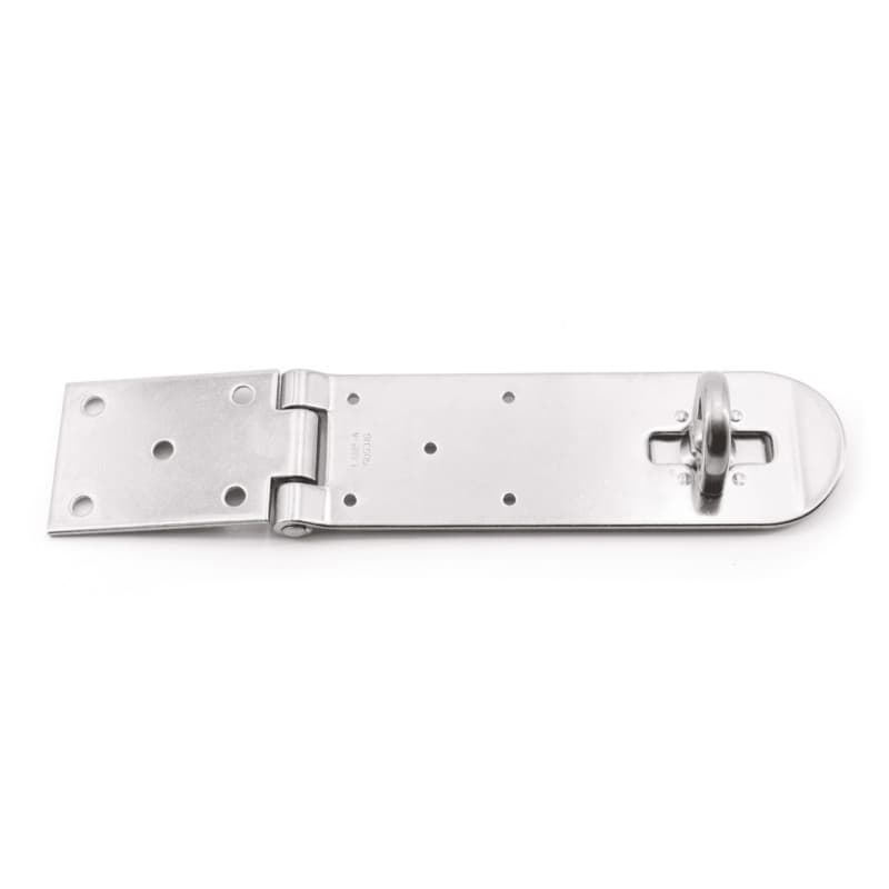 6" Screw-On Hasp, Electro Polished