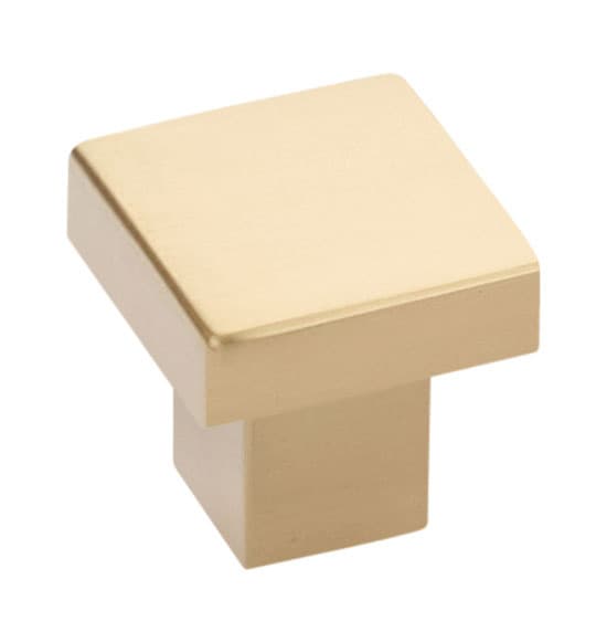 1-5/8" Hunter Cabinet Knob, Satin Brass