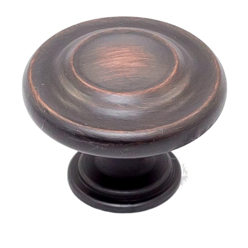 1-1/4" Heritage Round Knob, Oil Rubbed Bronze