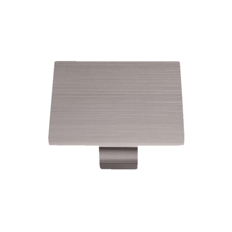 35mm Capitol Square Knob, Brushed Black Nickel