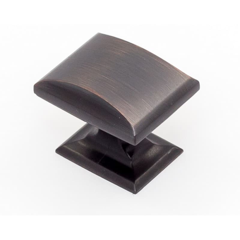 1-1/4" Heritage Rectangle Knob, Oil Rubbed Bronze