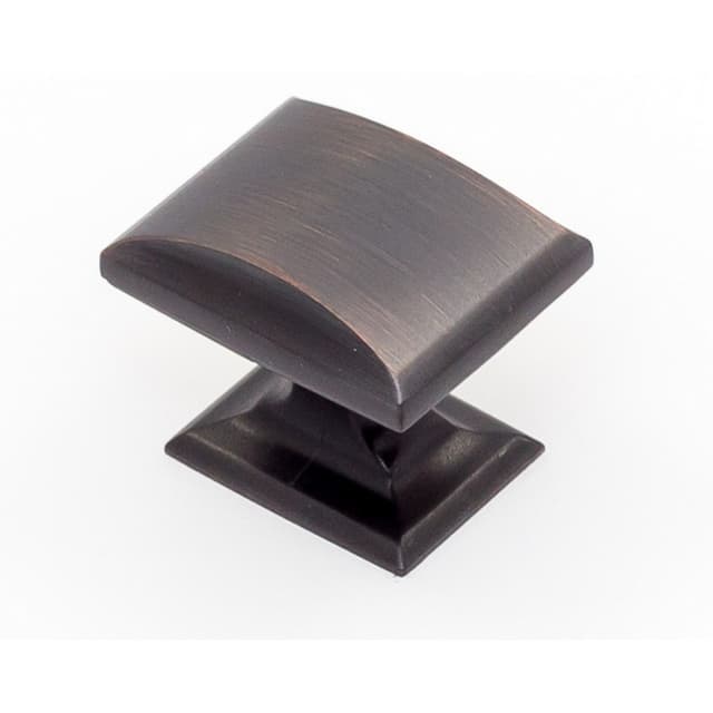 1-1/4" Heritage Rectangle Knob, Oil Rubbed Bronze