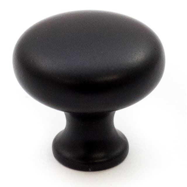 28mm Artisan Round Knob, Matte Black