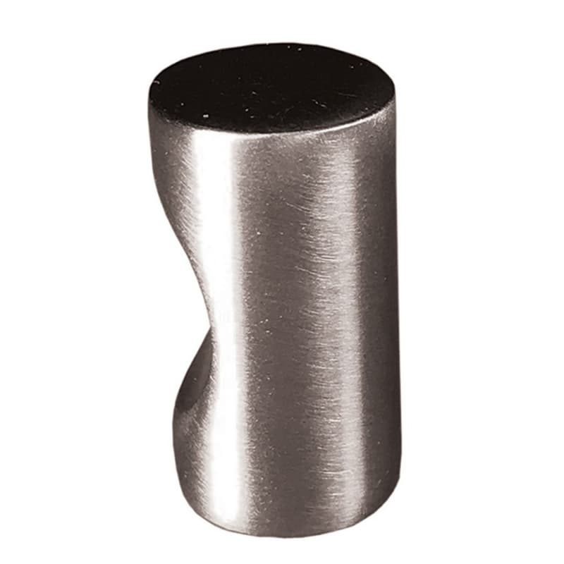 7/16" Cascade Round Knob, Brushed Satin Nickel