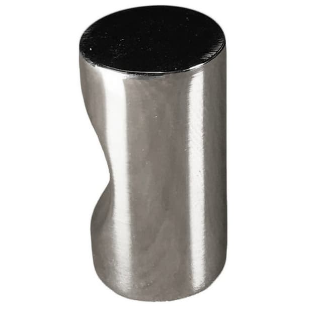7/16" Cascade Round Knob, Polished Chrome