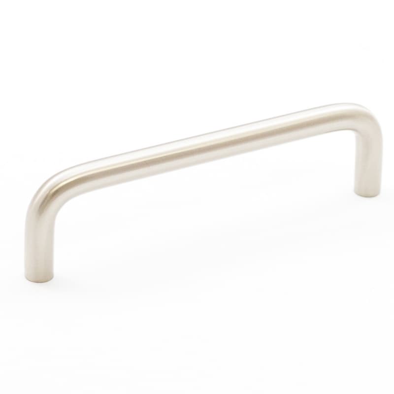 102mm Cornerstone Wire Pull, Brushed Satin Nickel