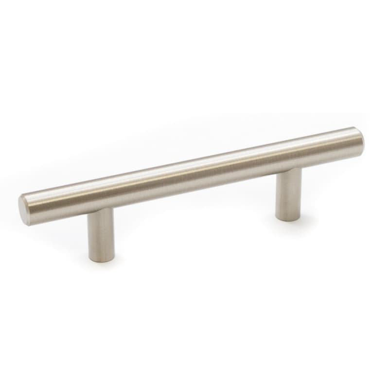 76mm Cornerstone Bar Pull, Brushed Satin Nickel
