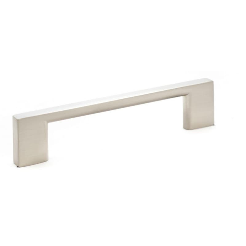 96mm Cityscape Handle Pull, Brushed Satin Nickel