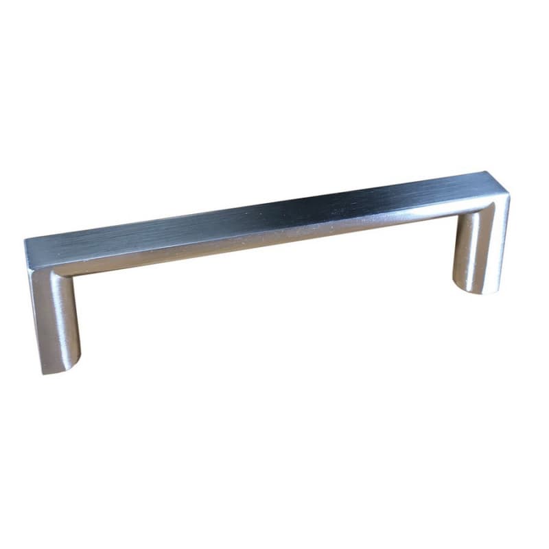 3-25/32" Cityscape Handle Pull, Brushed Satin Nickel, 4" Length
