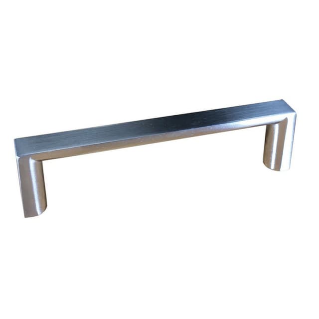 3-25/32" Cityscape Handle Pull, Brushed Satin Nickel, 4" Length