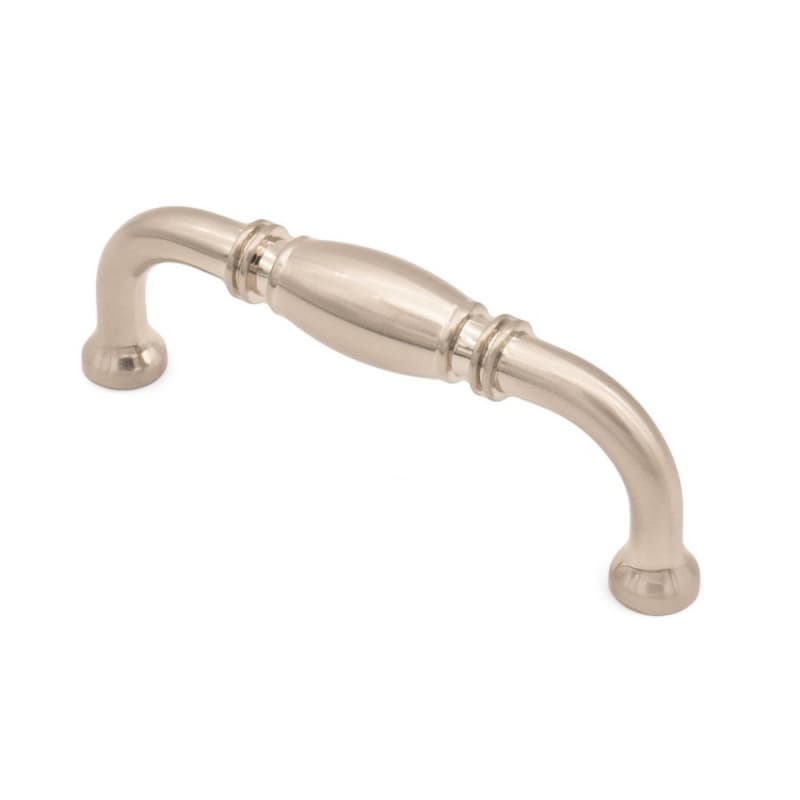 3-25/32" Heritage Handle Pull, Brushed Satin Nickel