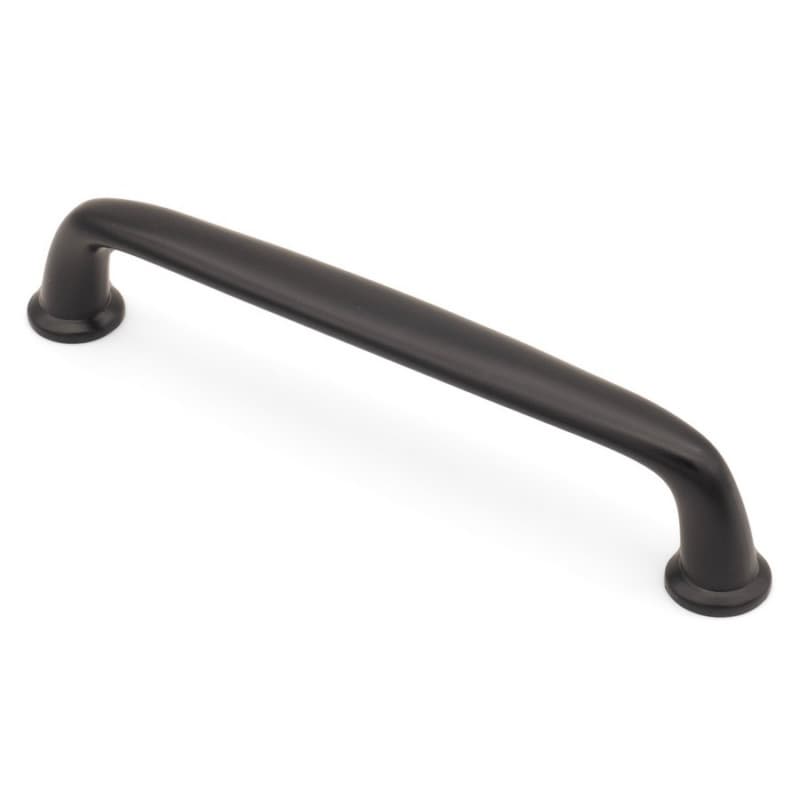 5-3/64" Heritage Handle Pull, Matte Black, 4-7/16" Length