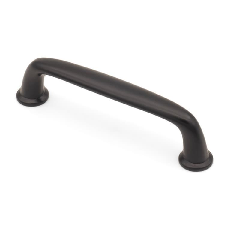 3-25/32" Heritage Handle Pull, Matte Black, 4-7/16" Length