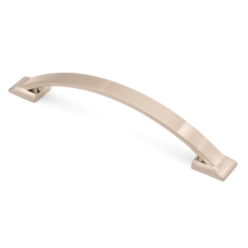 5-3/64" Heritage Cabinet Pull, Brushed Satin Nickel