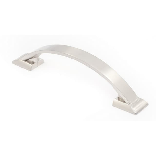 3-25/32" Heritage Cabinet Pull, Brushed Satin Nickel