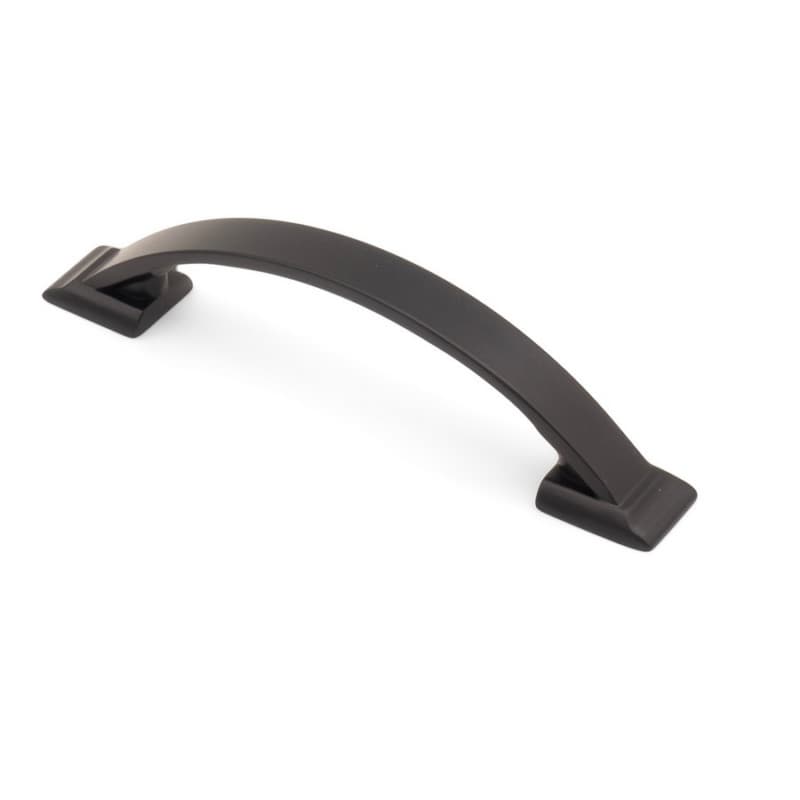 3-25/32" Heritage Cabinet Pull, Matte Black