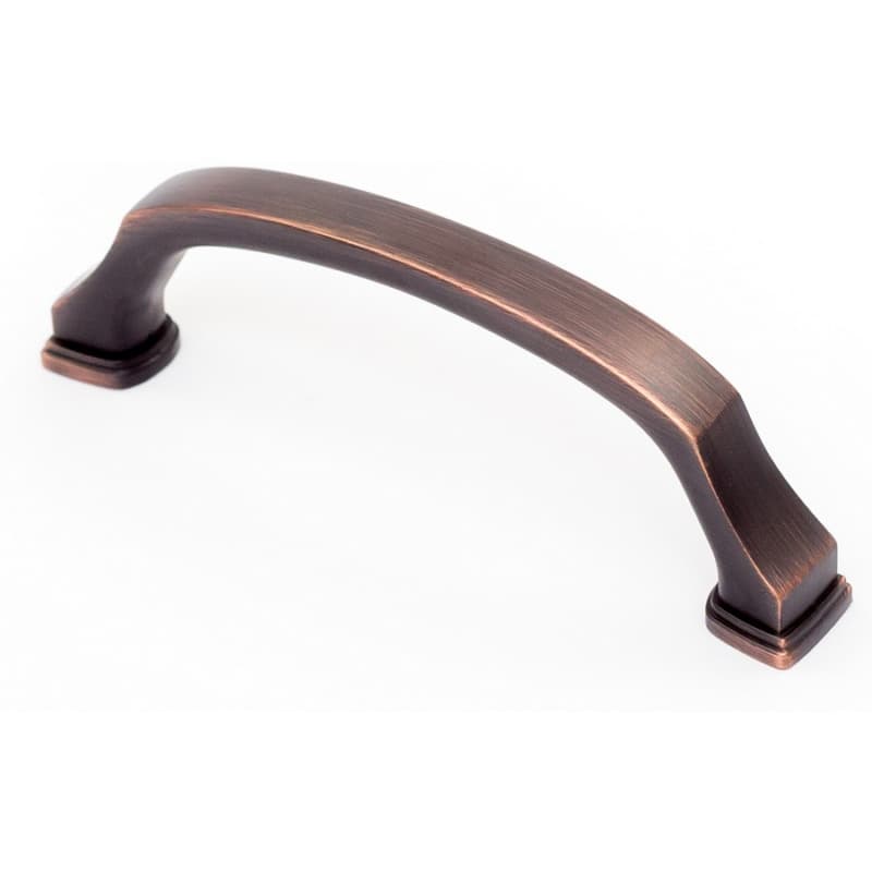 3-25/32" Heritage Cabinet Pull, Oil Rubbed Bronze, 4-5/16" Length