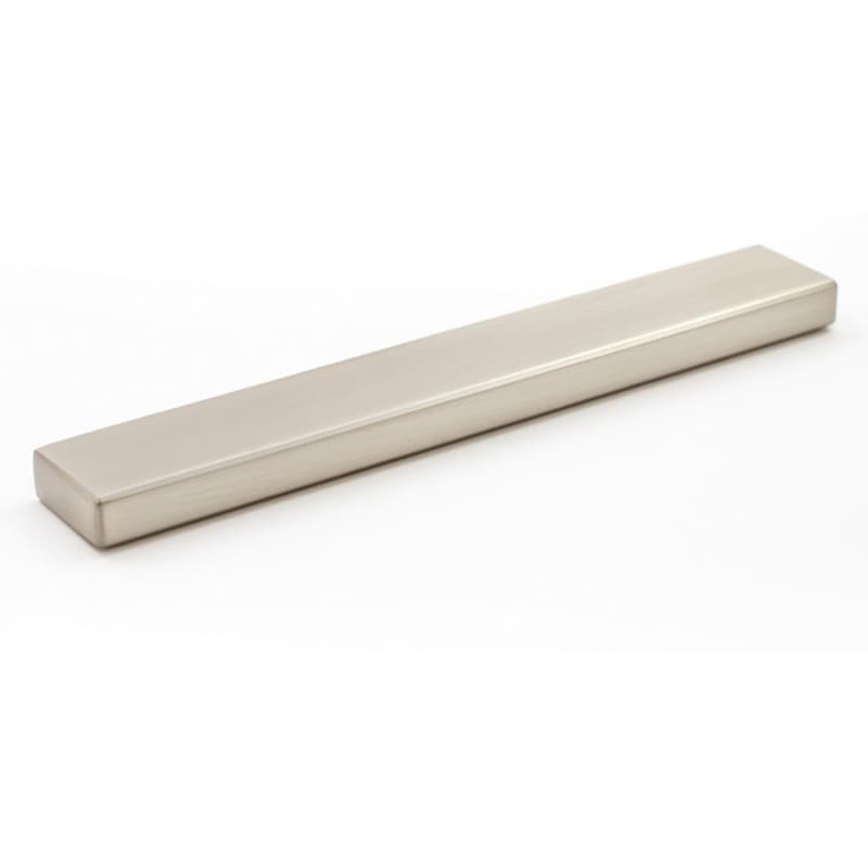 128mm Artisan Finger Pull, Brushed Satin Nickel