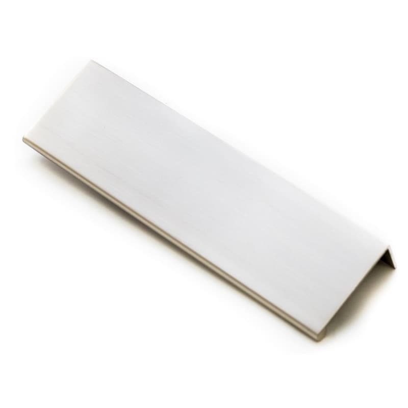 112mm Cascade Edge Pull, Brushed Satin Nickel