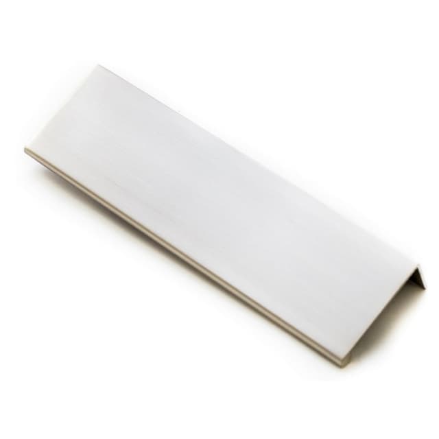 112mm Cascade Edge Pull, Brushed Satin Nickel