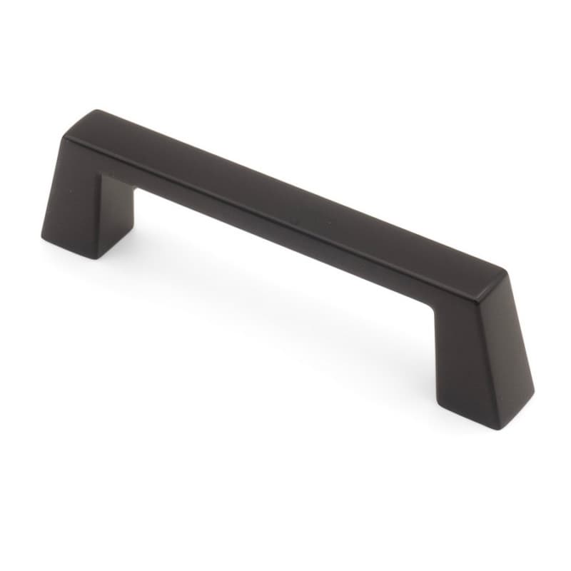 3-25/32" City Style Cabinet Pull, Matte Black