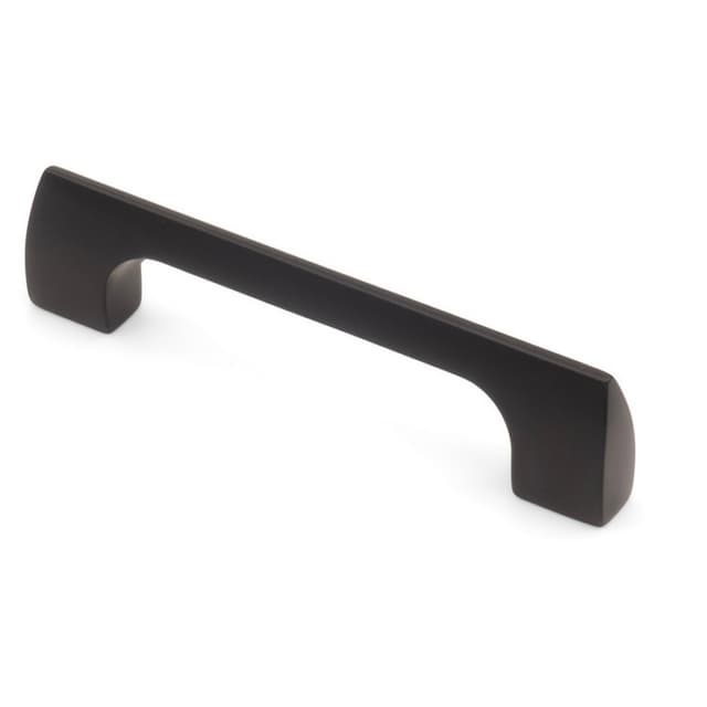 3-25/32" City Style Cabinet Pull, Matte Black, 4-17/32" Length