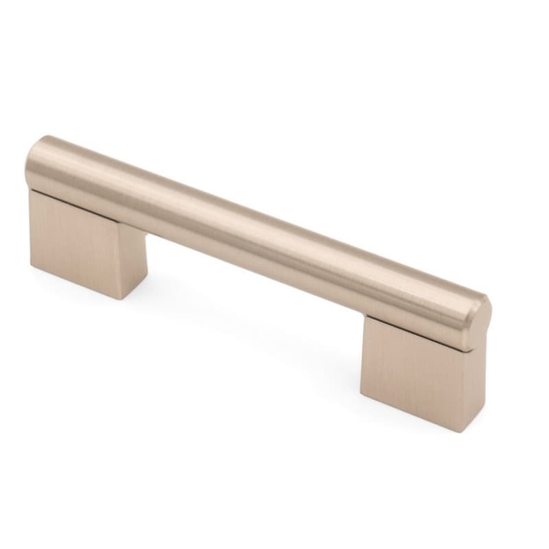 3-25/32" City Style Cabinet Pull, Brushed Satin Nickel, 4-1/16" Length