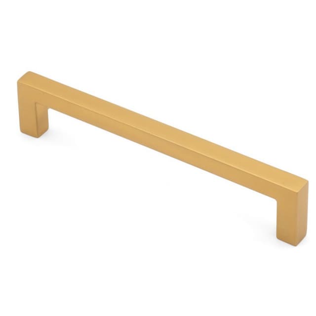 5-3/64" Skyline Cabinet Pull, Brushed Satin Brass