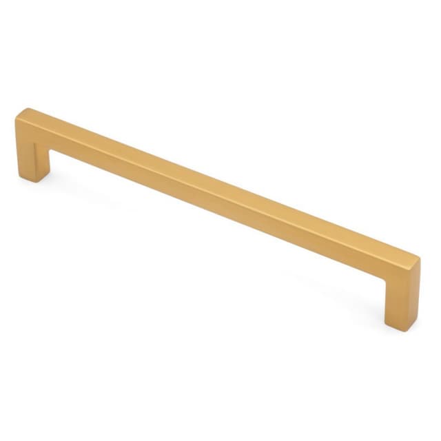 6-19/64" Skyline Cabinet Pull, Brushed Satin Brass