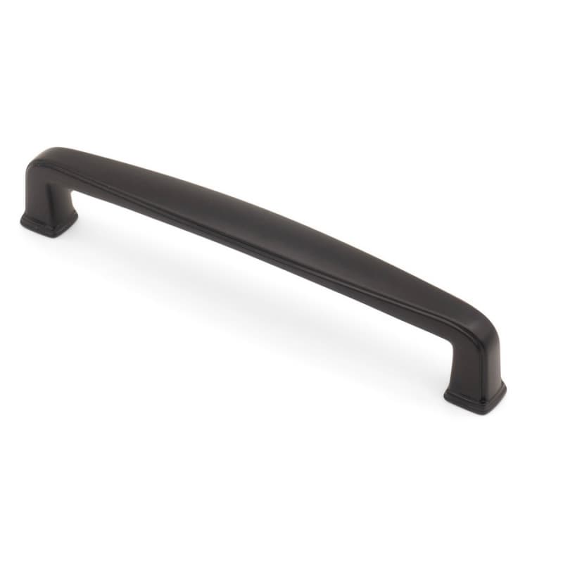 5-3/64" Skyline Cabinet Pull, Matte Black, 5-35/64" Length