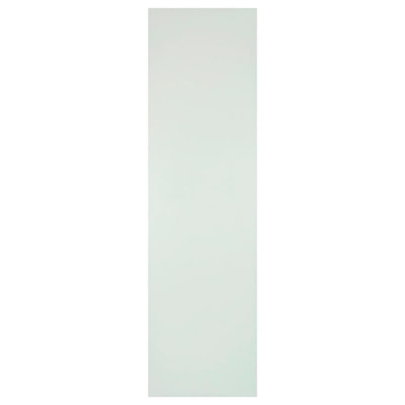 3-3/4" Flat White Door Non-Electric Ironing Center with 42" Non-Swiveling Board/Right-Side Hinge, Unfinished Finish