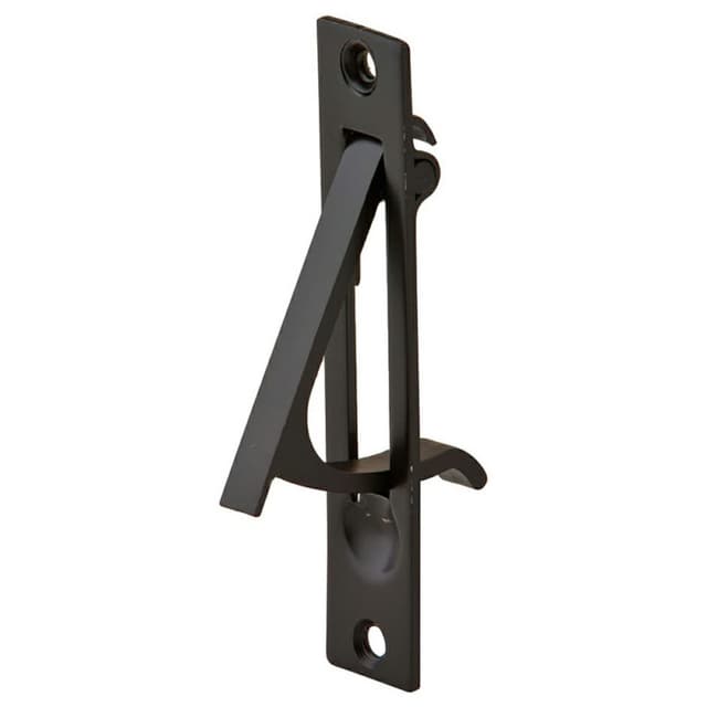3-7/8" Sliding Door Edge Pull, Dark Bronze