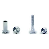 1-1/4" Screw Pack for Strike Keeper/Hinge, Chrome Plated