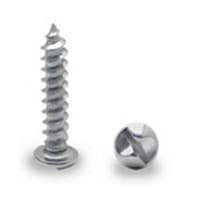 7/8" Screw Pack for Hook/Door Stop, Chrome Plated
