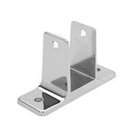 1-1/4" Two Ear Pilaster Pack, Chrome Plated