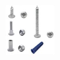 Screw Pack for 1" Wall Bracket, Chrome Plated
