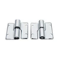 Right Hand In-Swing Surface Mount Hinge Set, Polished Chrome