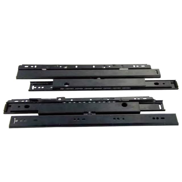 5000 Drawer Slide with 150lb Capacity, Full Extension, Black, 20