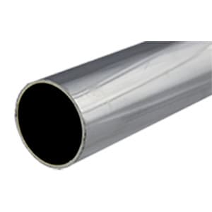 1-1/16" Diameter x 8' Long Round Closet Rod, Chrome Plated Finish