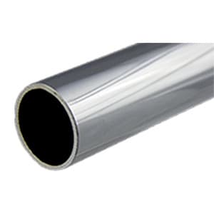 1-1/16" Diameter x 12' Long Round Closet Rod, Chrome Plated Finish
