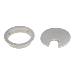 2-1/2" Metal Grommet, Satin Nickel