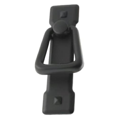 48mm Mission Knocker Ring Pull, Matte Black