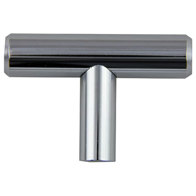 50.8mm Bar Pull T-Handle Knob, Polished Chrome