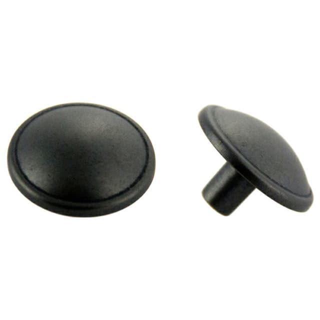 31.7mm Round Knob, Antique Black