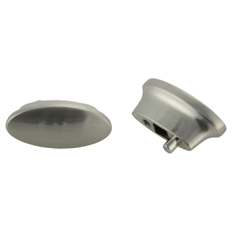 43mm Oval Knob, Satin Nickel