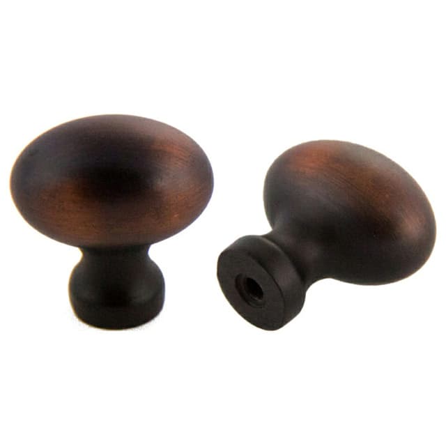 32mm Football Knob, Oil-Rubbed Bronze