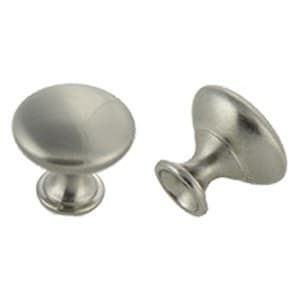 30mm Round Knob, Satin Chrome