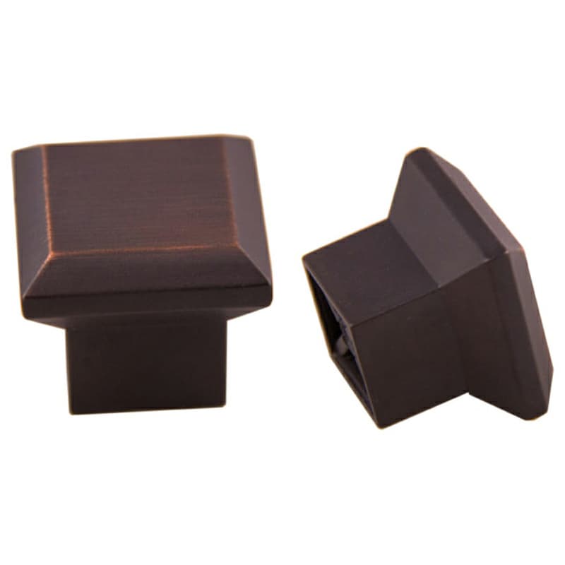 33.6mm St. Louis Washington Square Knob, Oil-Rubbed Bronze
